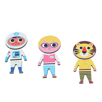 VILAC puzzel dress up Jules 2 jr+