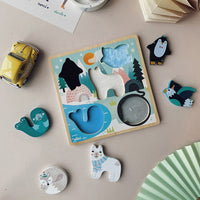 VILAC voelpuzzel ice 5 stks / 18 m+