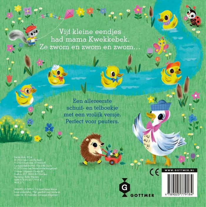 Vijf kleine eendjes 1 jr+