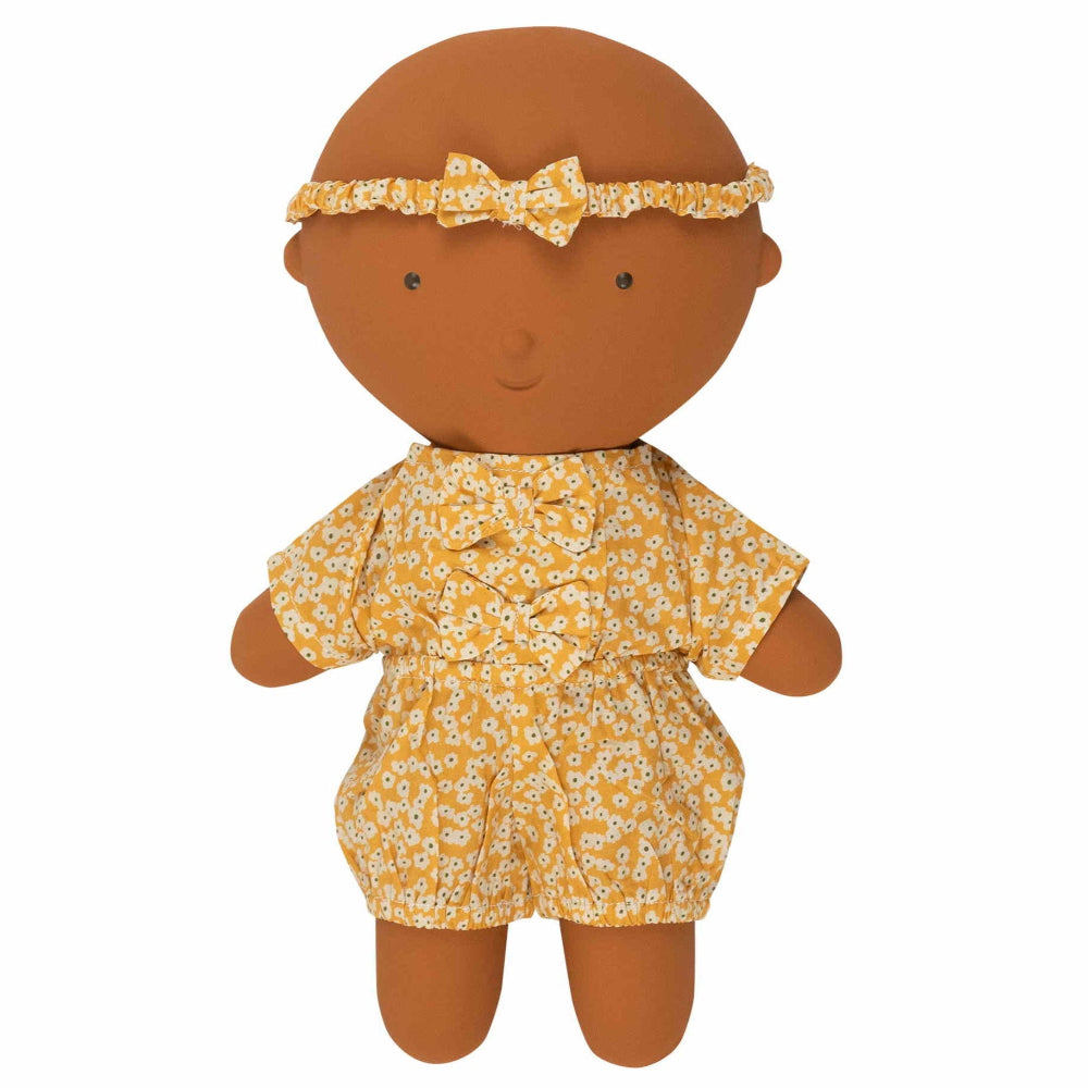 We are gommu look 4 flowers sand mustard kopen