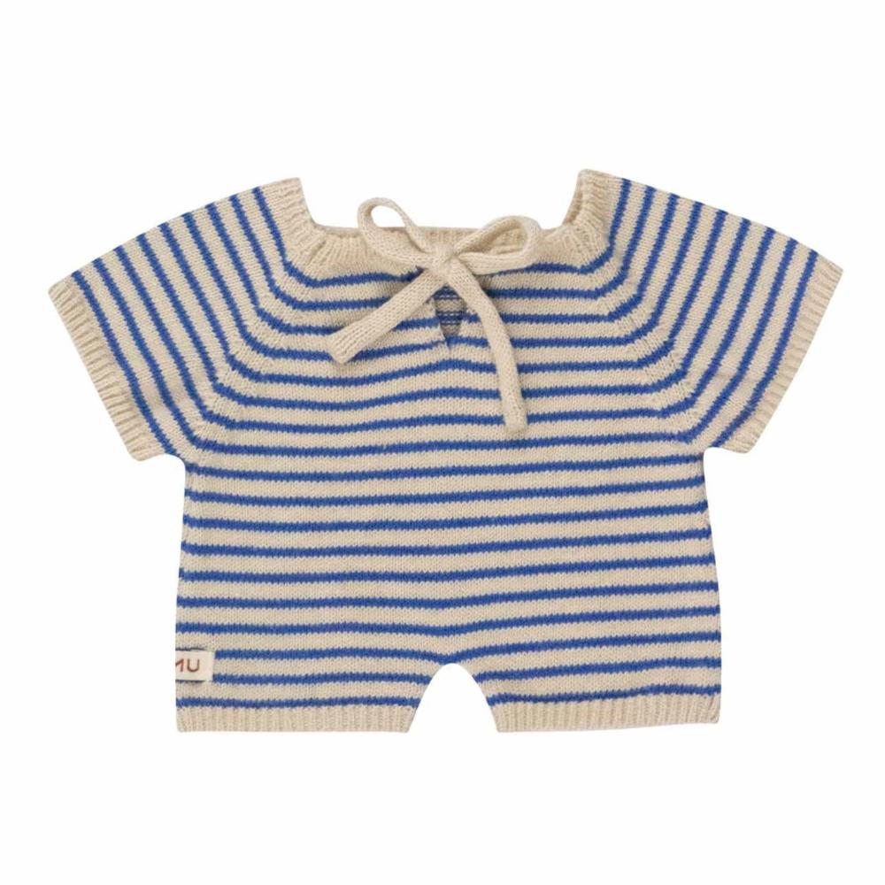 We are gommu onesie Sand Blue short 3 jr+ kopen