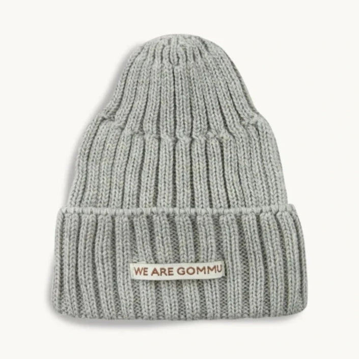 We are gommu poppenbeanie Grey 18 mnd+