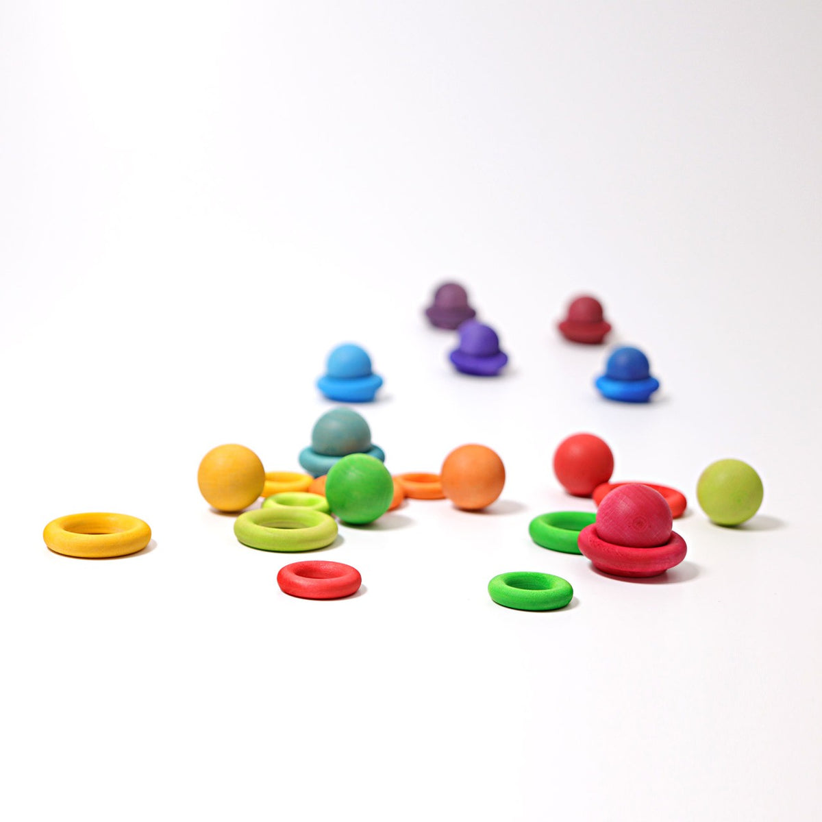 GRIMMS ringen regenboog classic 3 jr+