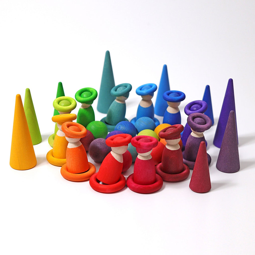 GRIMMS ringen regenboog classic 3 jr+