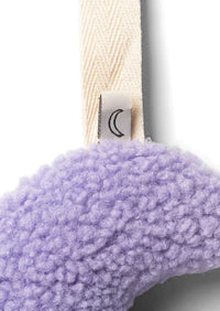 Dappermaentje speendoekje maan teddy purple 016teddylilac