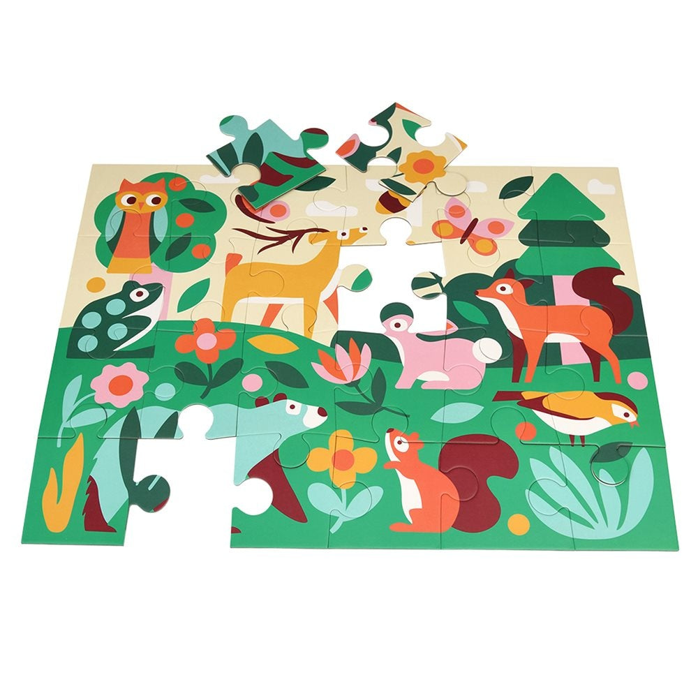REX London vloerpuzzel woodland 3 jr+ / 24 stks 5027455445113