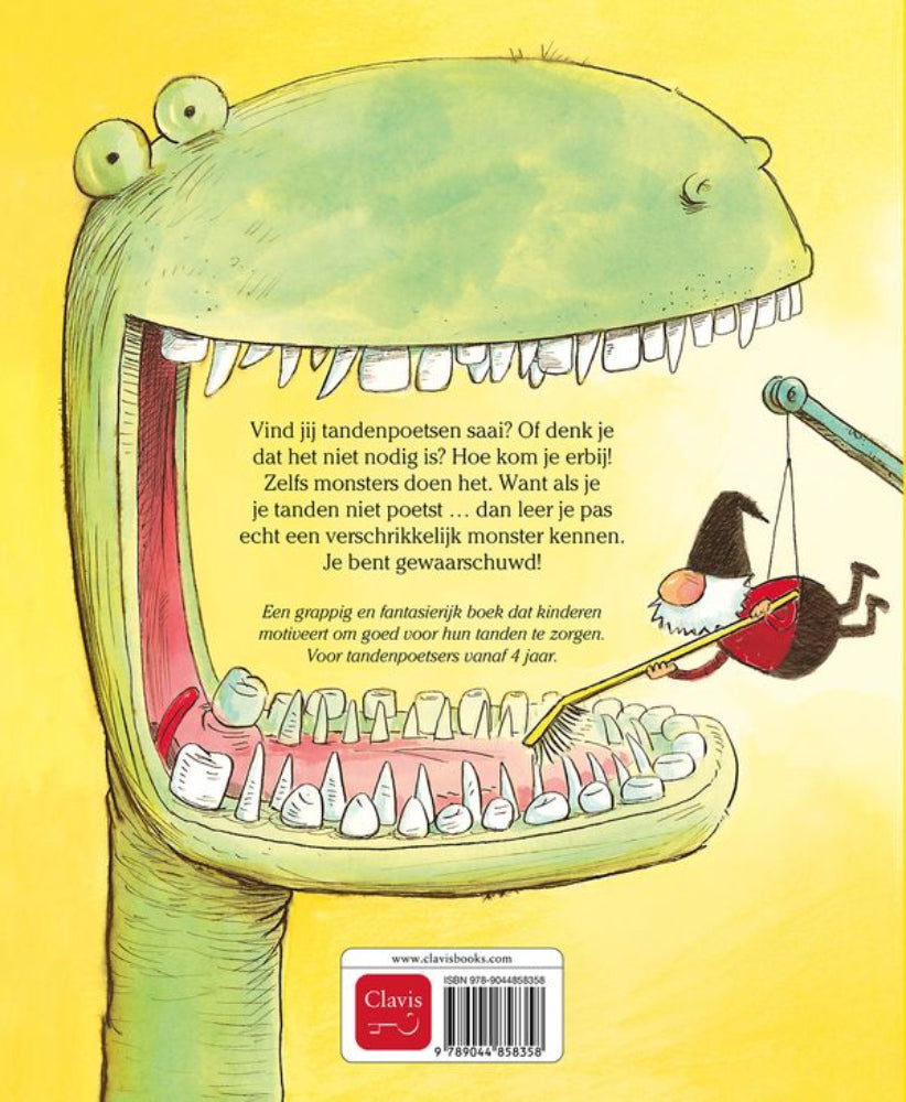 Zelfs monsters poetsen hun tanden 4 jr+ kopen
