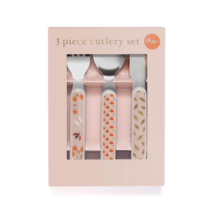 Petit Monkey bestekset animal cradle pink