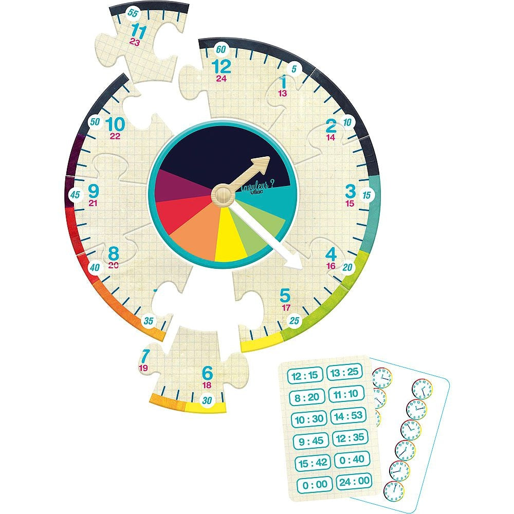 VILAC klok leren kijken spel 5 jr+
