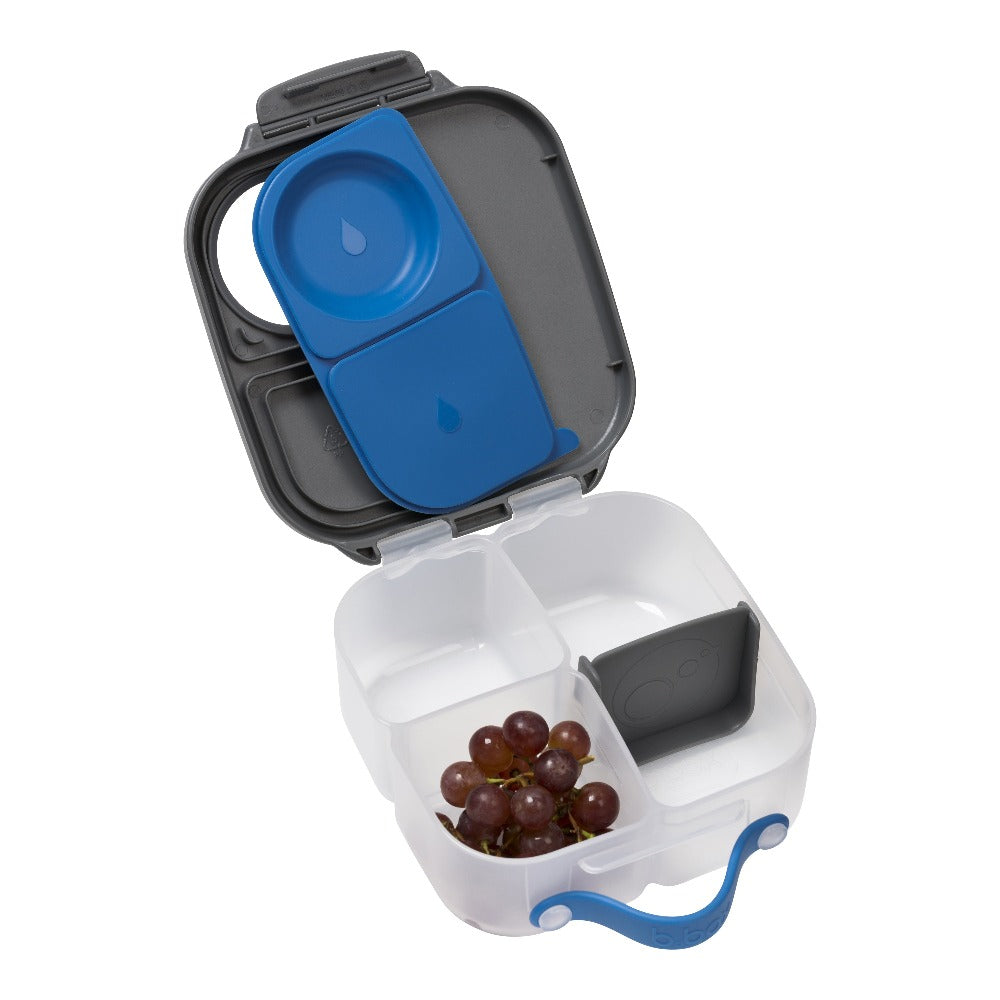 B.box mini bento lunchbox blue slate 664