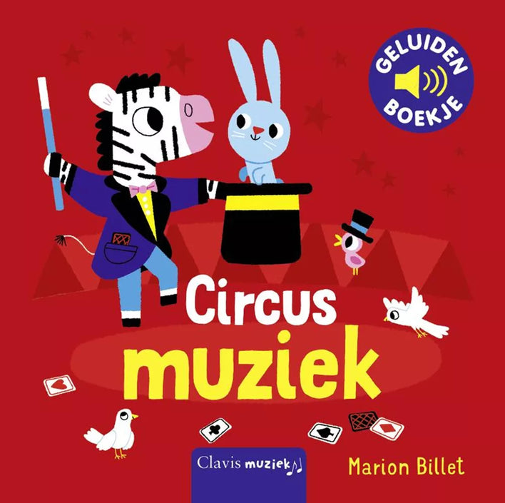 Circusmuziek - geluidenboek 1 jr+