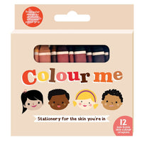 Colour me Kids skin crayons 12