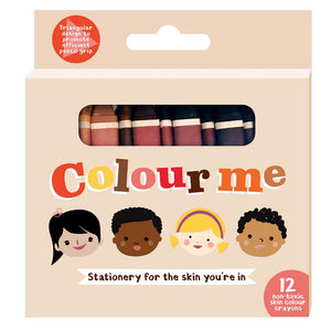 Colour me Kids skin crayons 12