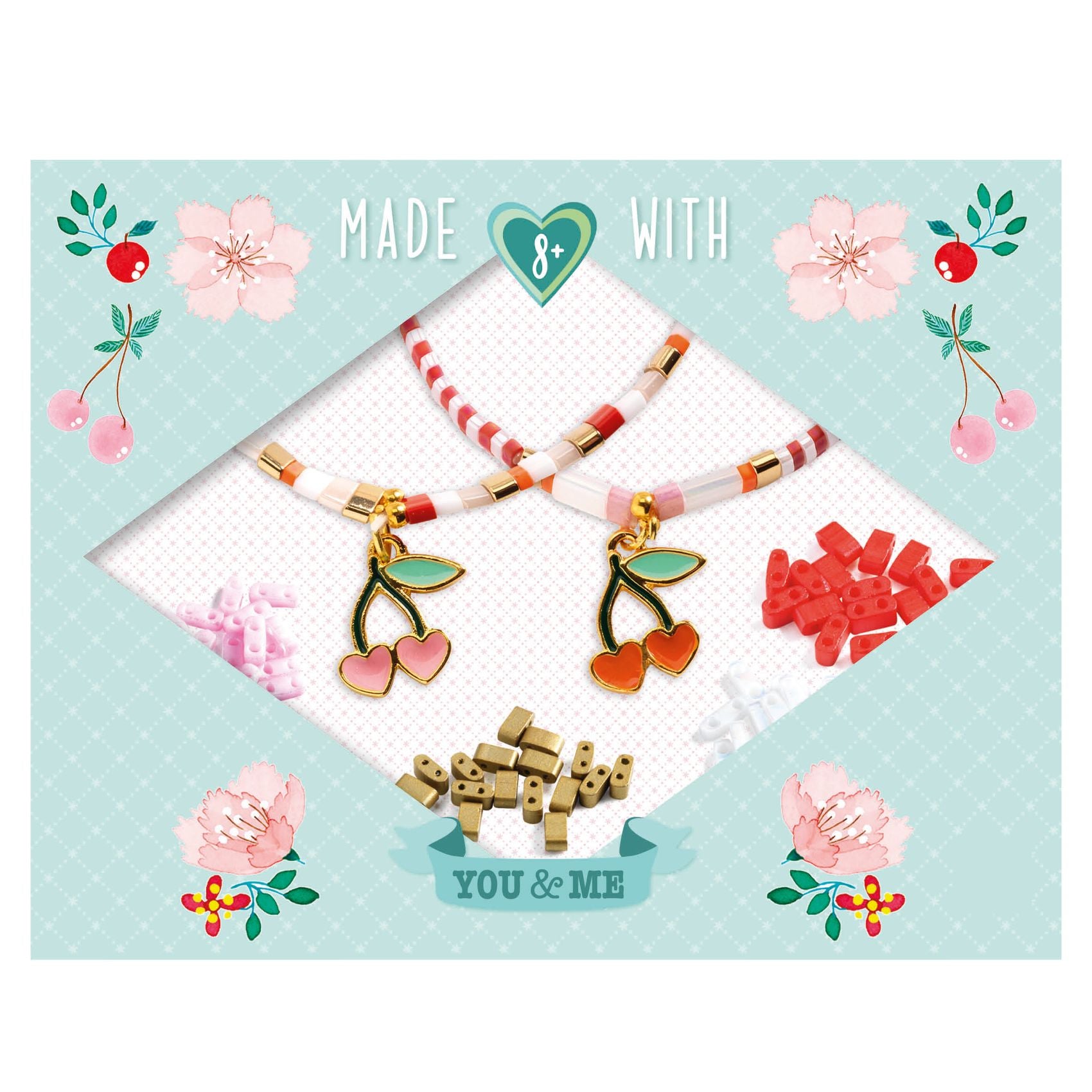 DJECO armbandjes maken cherries 8 jr+ DJ00017