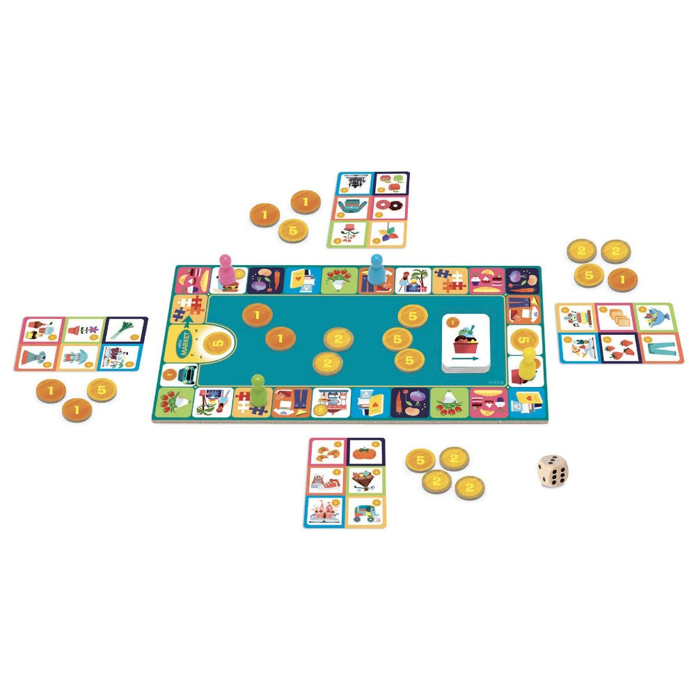 DJECO boodschappenspel Ptit market 5 jr+ kopen