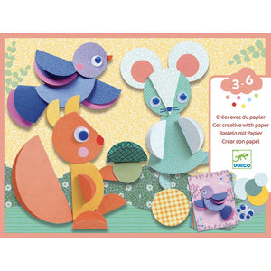 DJECO creatief met papier Rondjes 3 jr+
