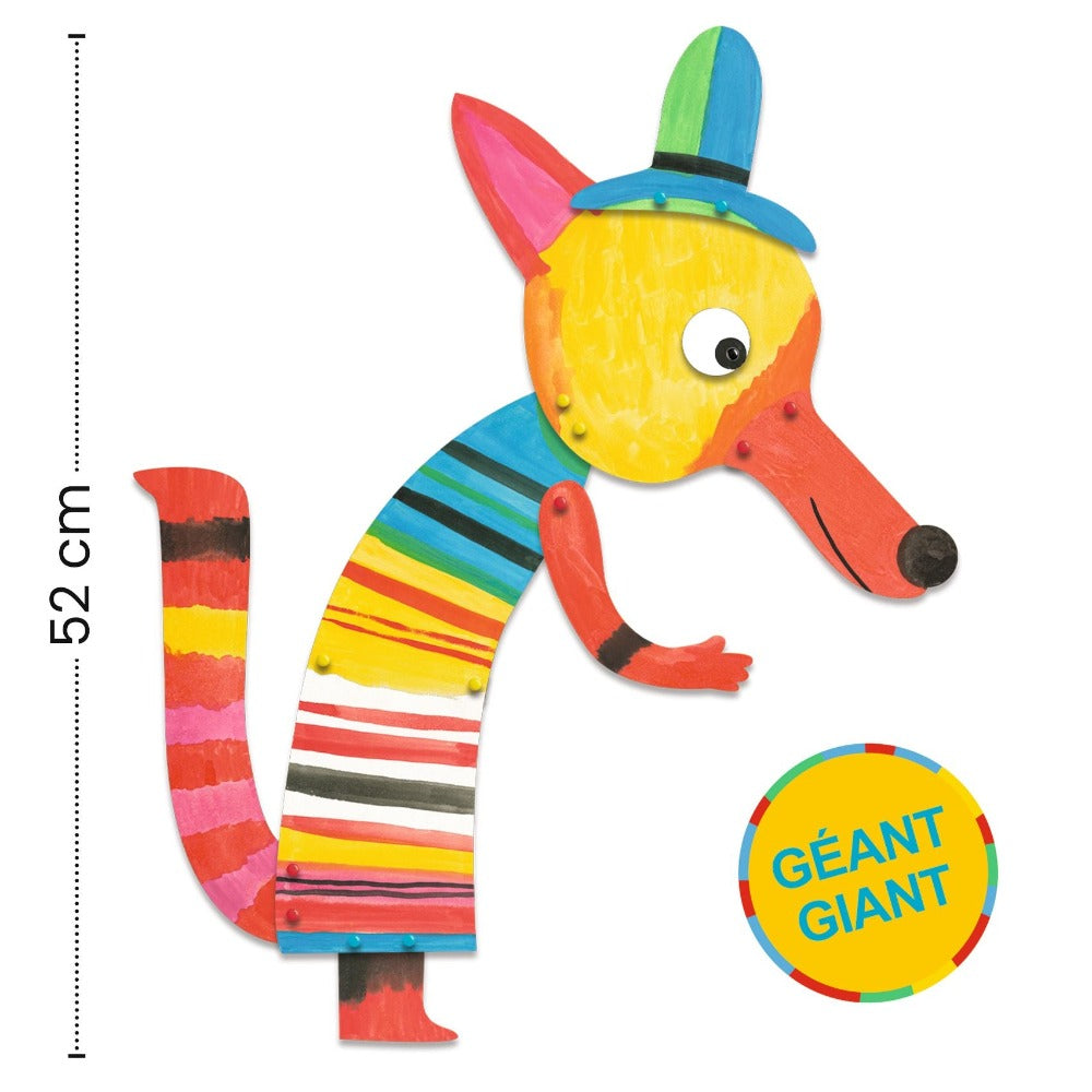 DJECO dieren schilderen familie Fox 3 jr+ 3070900098978