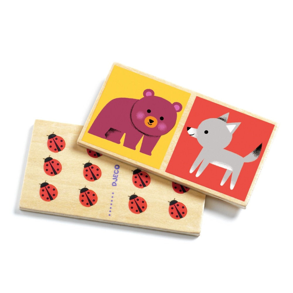 DJECO domino Wood 2 jr+