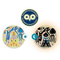 DJECO gekleurd zand glow in the dark Sea 5-8 jr+