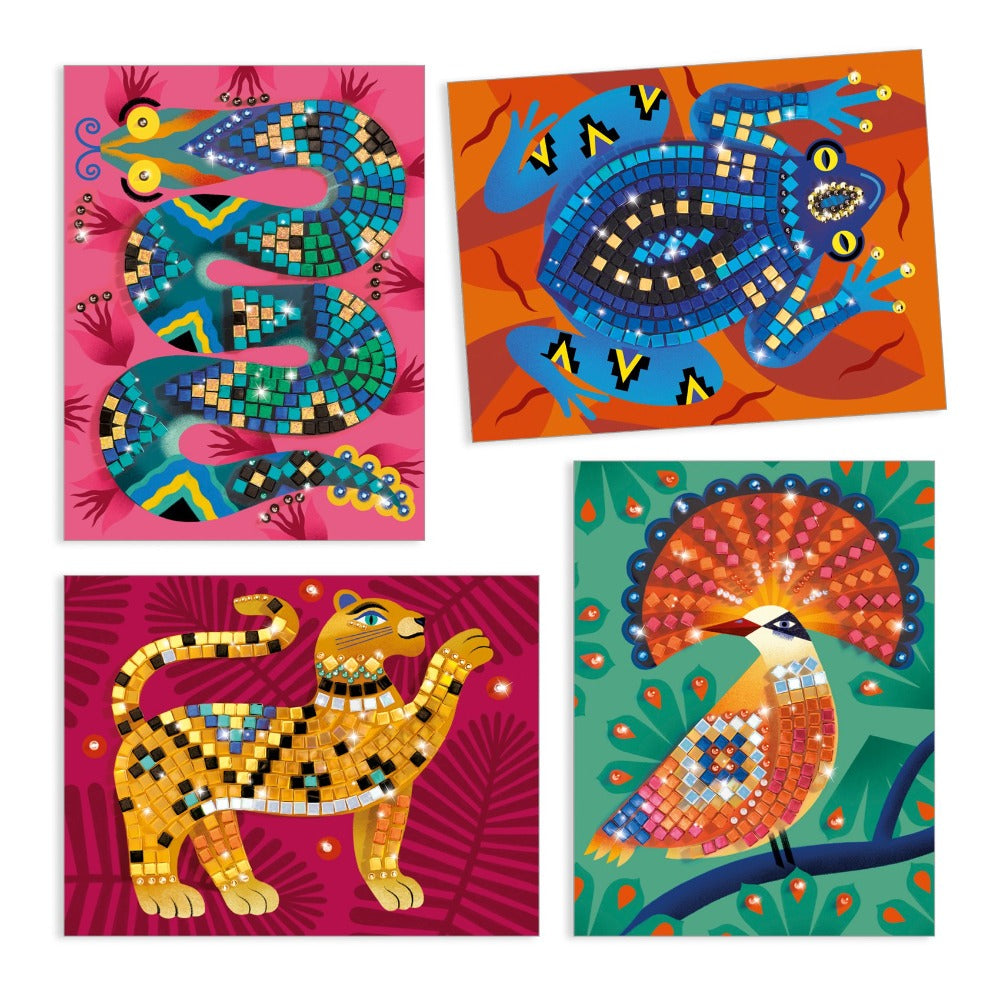 DJECO glitter mozaiek jungle 7 jr+ kopen