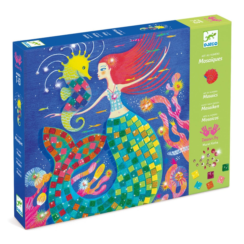 DJECO glitter mozaiek zeemeermin DJ09423