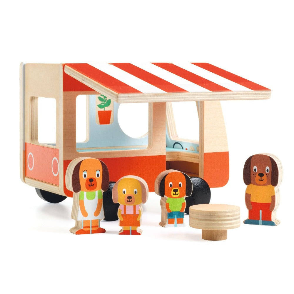 DJECO houten camper 18 mnd+