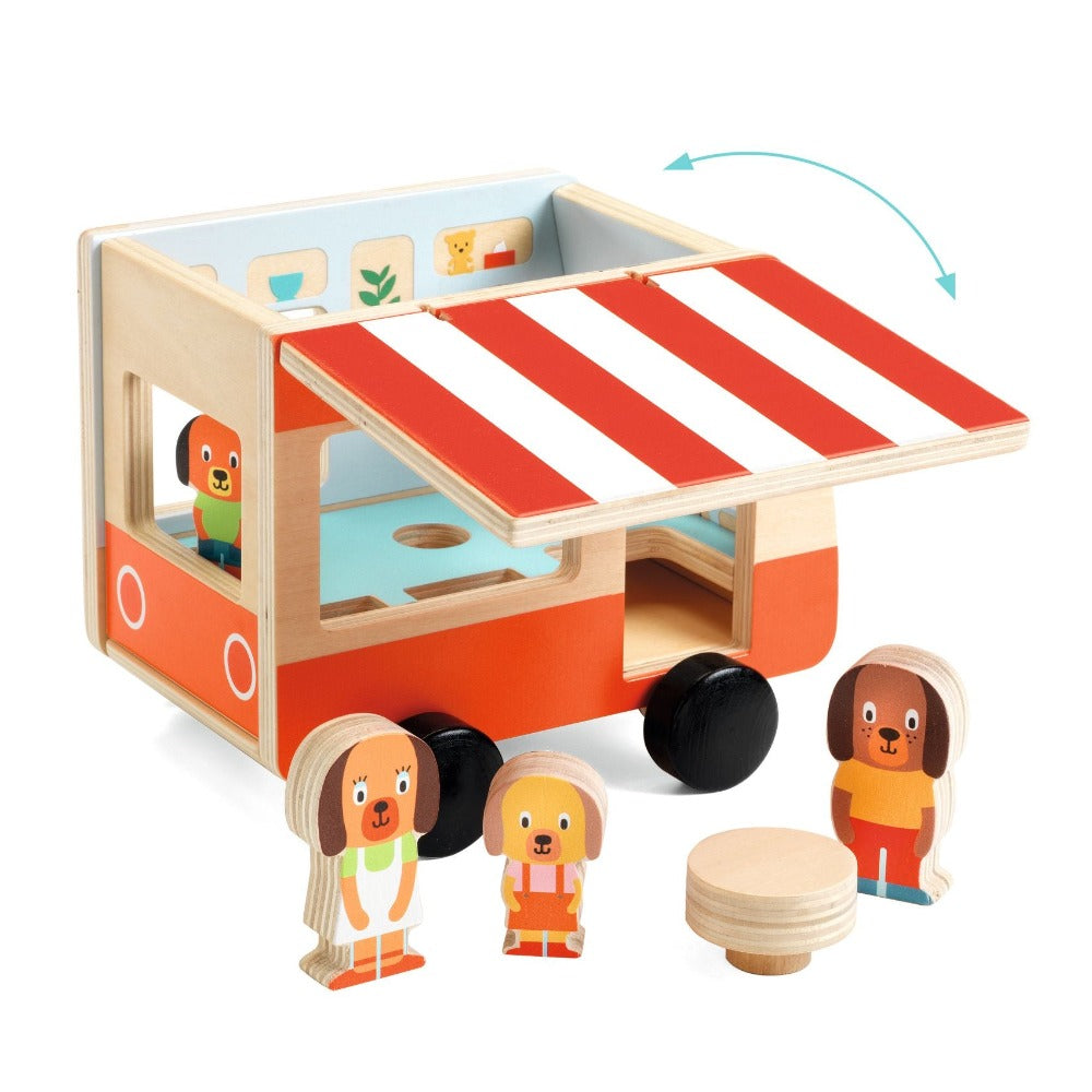DJECO houten camper 18 mnd+