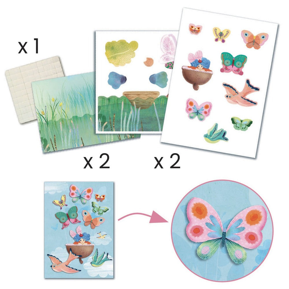 DJECO knutselpakket 6 activiteiten Fairy 6 jr+ DJ09332