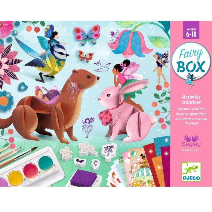 DJECO knutselpakket 6 activiteiten Fairy 6 jr+