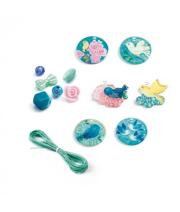 DJECO kralen vogels 6 jr+