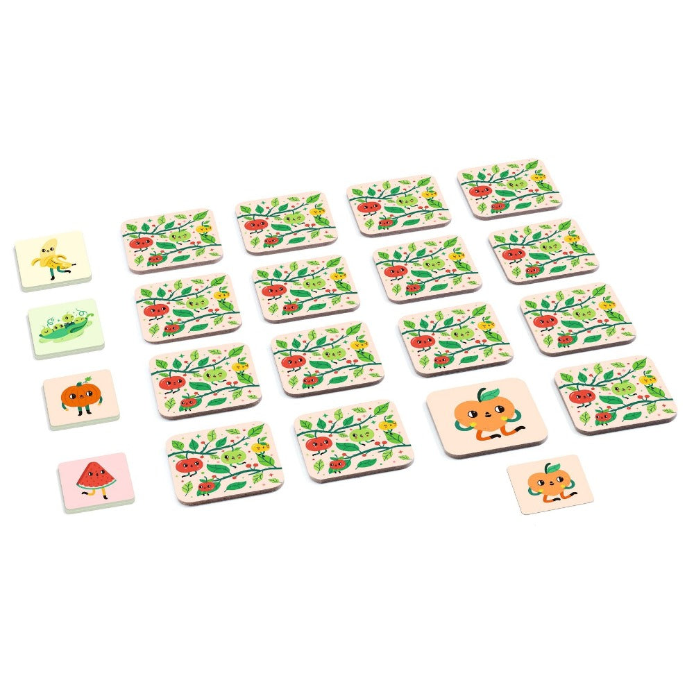 DJECO memory Veggy 4jr+
