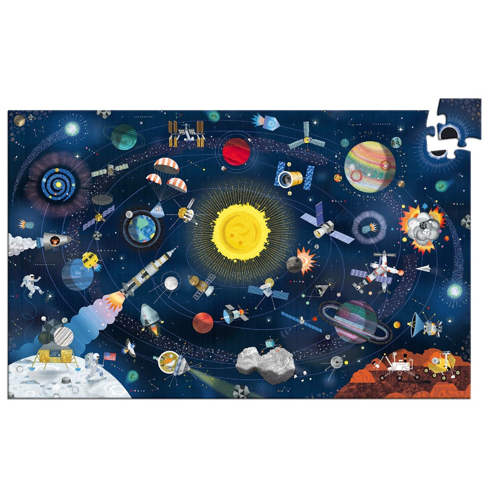 DJECO observatie puzzel Space 6jr+/ 200 stks