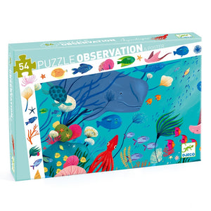 DJECO observatie puzzel aquatic 4 jr+/ 54 stks