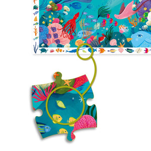 DJECO observatie puzzel aquatic 4 jr+/ 54 stks