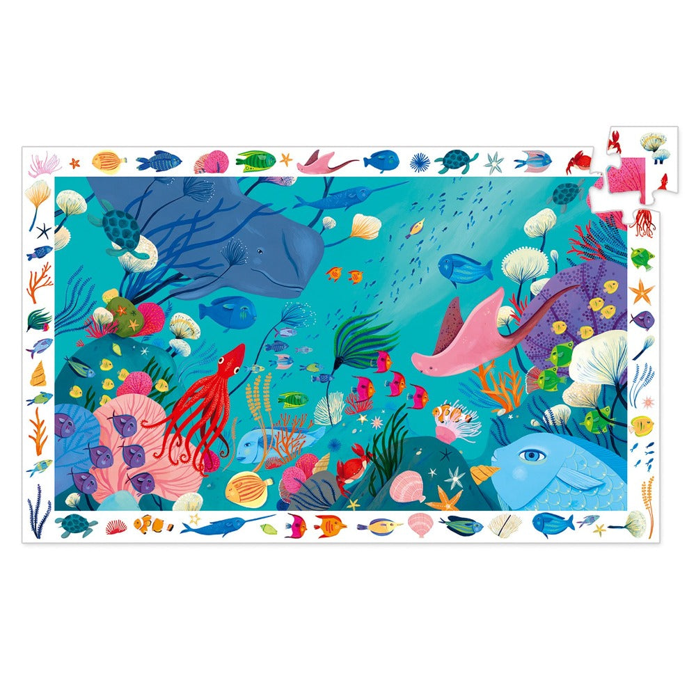 DJECO observatie puzzel aquatic 4 jr+/ 54 stks 3070900075627