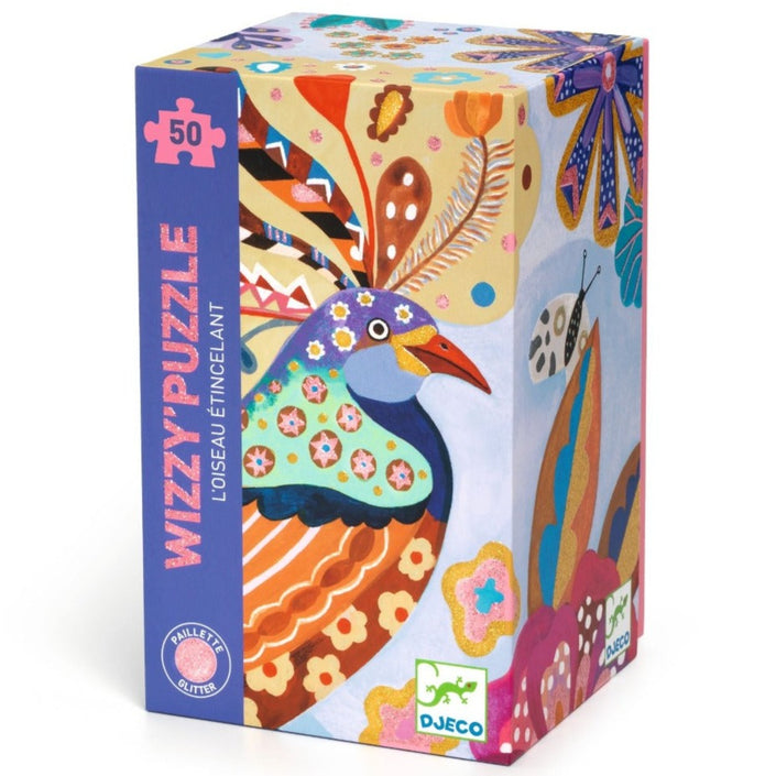 DJECO puzzel Sparkling bird 4 jr+/ 50 stks