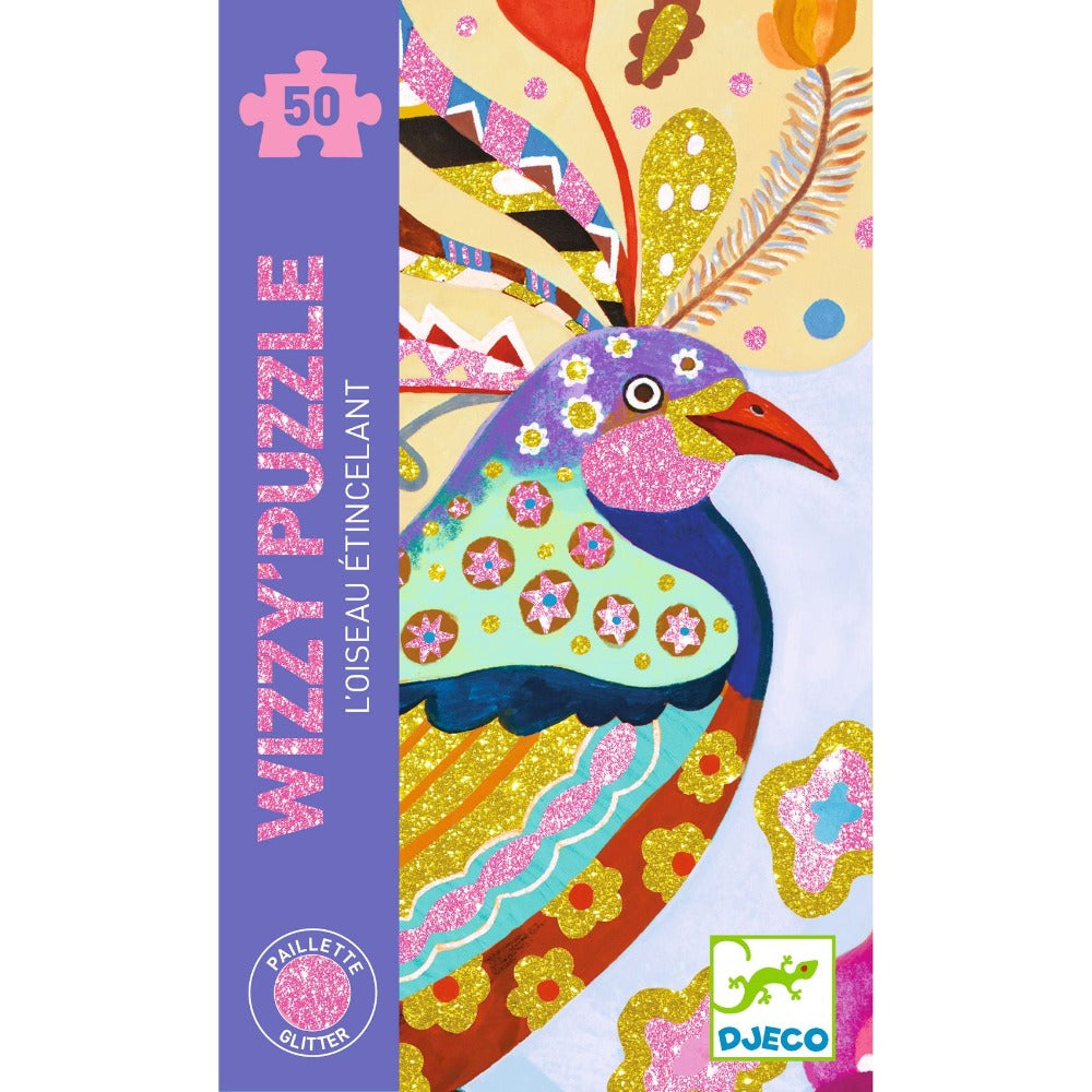 DJECO puzzel Sparkling bird 4 jr+/ 50 stks