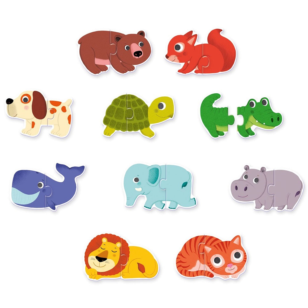 DJECO puzzel duo animals 2 jr+ kopen