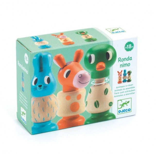 DJECO schroefdieren Rondanimo 18 m+