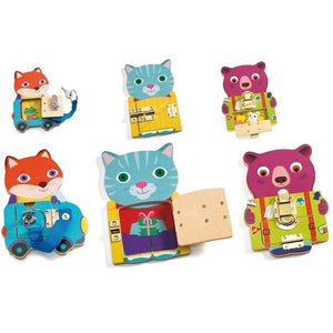 DJECO slotjes leren Locktou 3 jr+