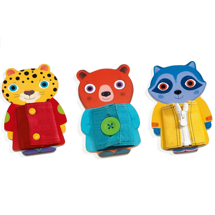 DJECO sluitingen leren Ziptou 3 jr+