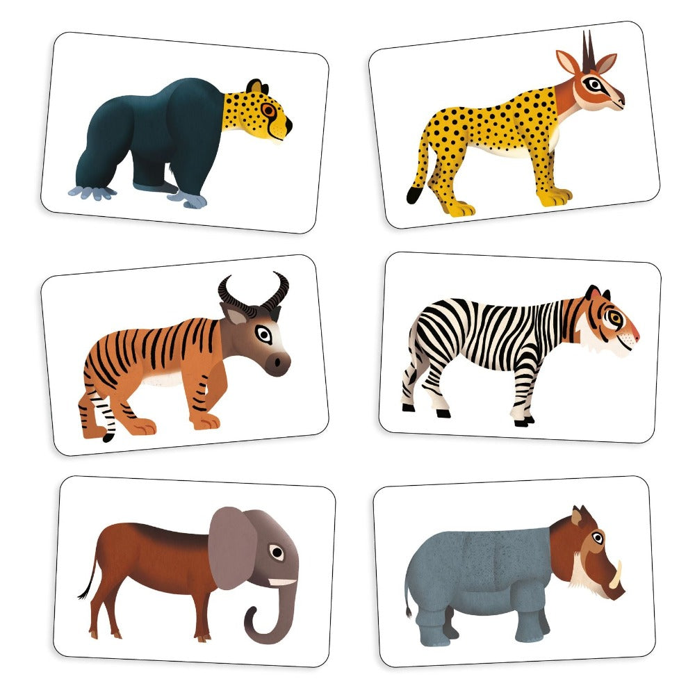 DJECO kaartspel anijumble 4 jr+