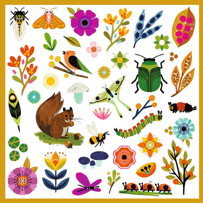 DJECO stickers Garden 4 jr+