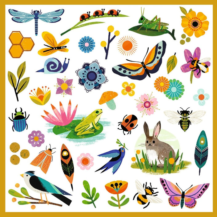 DJECO stickers Garden 4 jr+