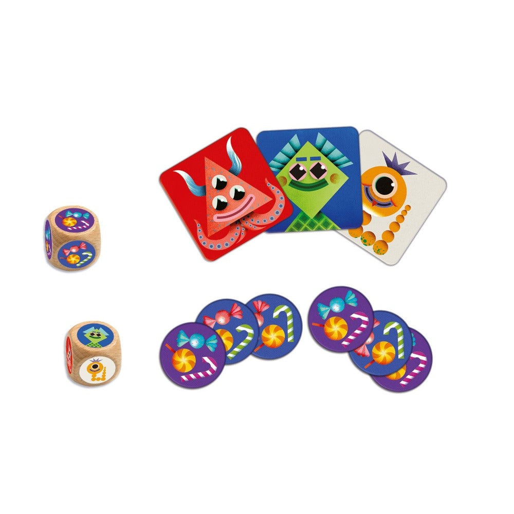 DJECO memory Sweet monster 4jr+