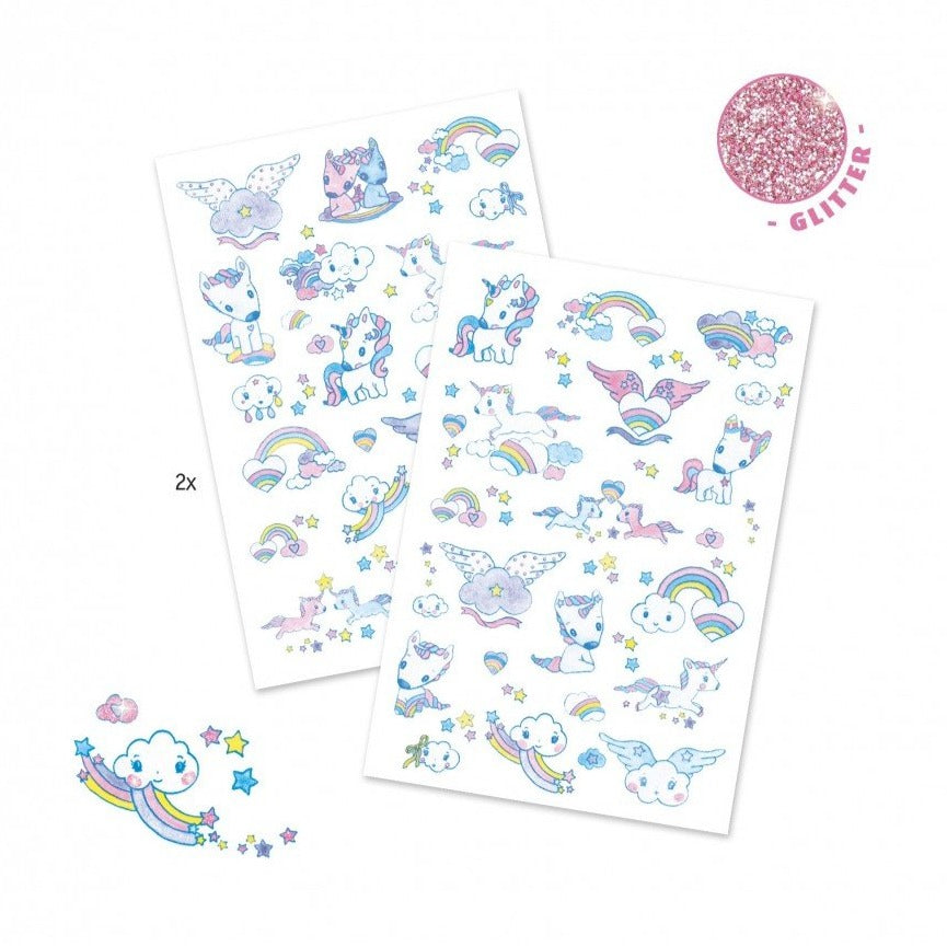 DJECO tattoo's Unicorns kopen