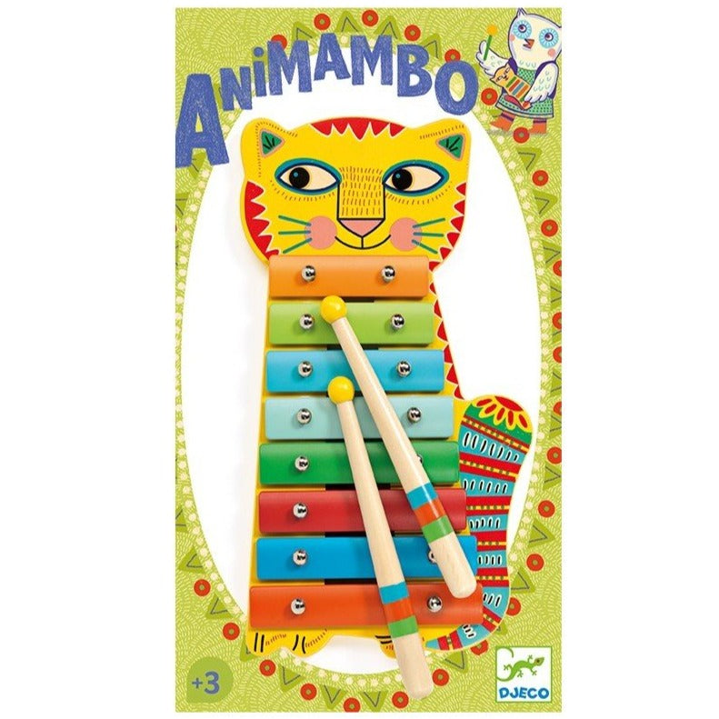 DJECO xylofoon cat animambo 3 jr+ 3070900060029