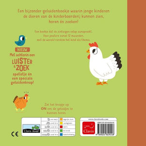 De kinderboerderij - geluidenboekje 1 jr+