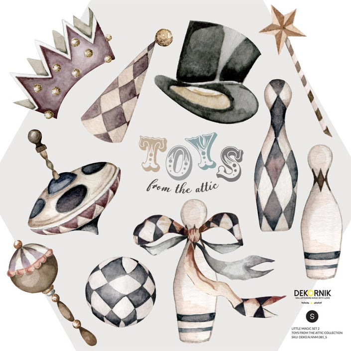 Dekornik muursticker Little magic 2 S