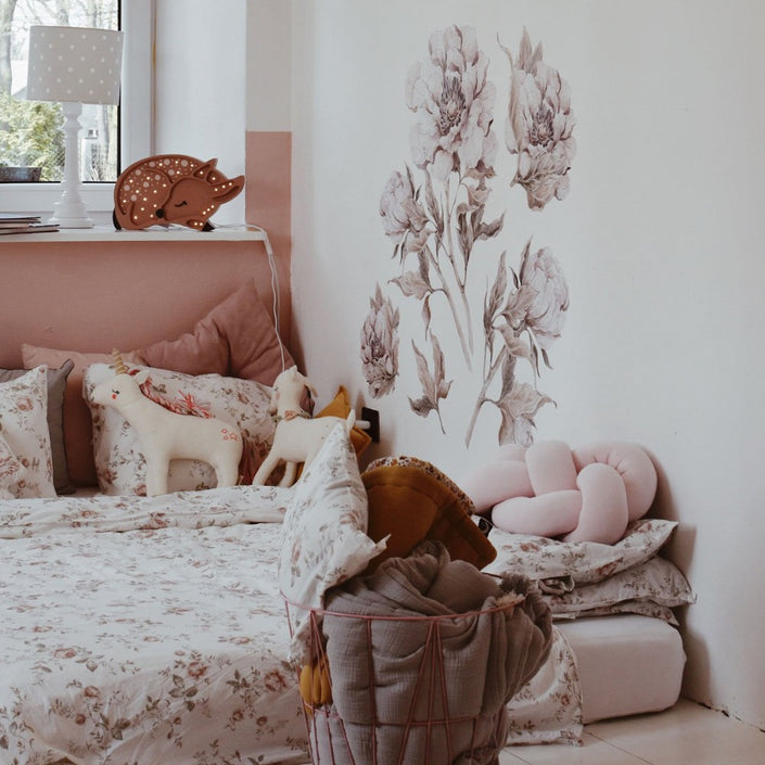 Dekornik muursticker Pioen L